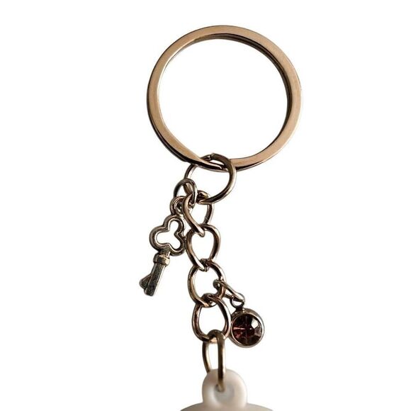 Kawaii Cinnamaroll Hello Kitty Charm Keychain - Picture 3 of 5